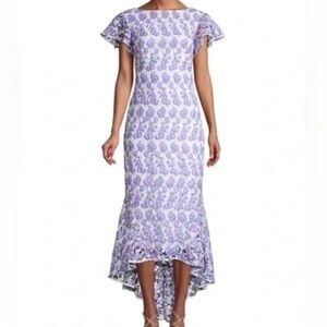 Shoshanna Genoveva Lace Midi Dress Size 6